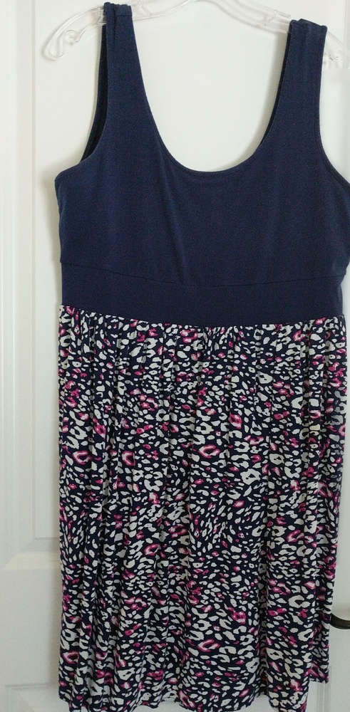 EUC TORRID size 1 animal print skater dress